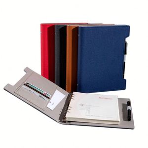 Custom <b>A5</b> Leather Luxury <b>Diary</b> Notebook Business Gift Office Stationery Promotional Personalized Eco Friendly Silk Screen - Product Image 4