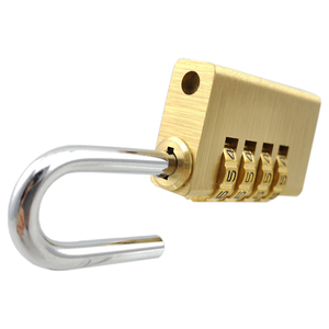 Candado de Combinación de 4 Dígitos con Cuerpo de Latón Personalizable de 50 mm para Almacén - Product Image 4