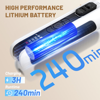 Tondeuse à poils pour animaux de compagnie SiMAiSHEN-D10-D à lame courbée, faible bruit, 7000 tr/min, rechargeable via port USB-C