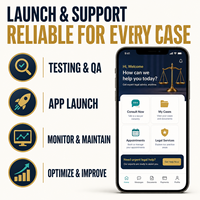 Servicio Legal Personalizado, Consulta de Abogado, Desarrollo de Aplicaciones, Aplicación Web Multiplataforma, Directorio IOS y Android, Programación de Citas