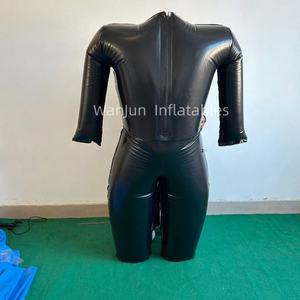 Disfraz Inflable Brillante Negro para Bodas/Fiestas, Traje Inflable Divertido, Gran Venta 2025 - Product Image 3