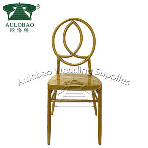 Luxury Phoenix PC <b>Stacking</b> Outdoor <b>Dining</b> Banquet <b>Chair</b> - Product Image 4