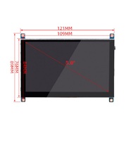 Raspberry Pi 3 4B için 5 inç Mipi Dsi HD-M Arayüzlü LCD Dokunmatik Ekran