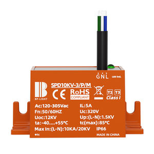 Arancione 10 <span class=keywords><strong>KA</strong></span> 10kv 20kv LED DPS protezione contro le sovratensioni protezione LED luce stradale SPD - Product Image 2