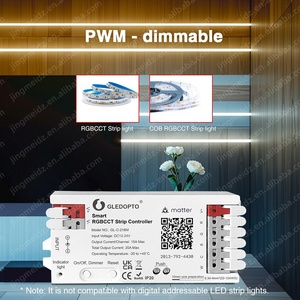Thông minh gledopto Apple HomeKit <span class=keywords><strong>Amazon</strong></span> Google 20A vấn đề Giao thức rgbcct <span class=keywords><strong>Led</strong></span> điều khiển cho đèn <span class=keywords><strong>LED</strong></span> với ukca giấy chứng nhận - Product Image 4