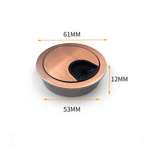 Grommet de câble en alliage de zinc de 53 mm en gros pour divers ateliers, salles à manger, hôtels, extérieurs, chambres, supermarchés, maisons, bureaux, hôpitaux - Product Image 1