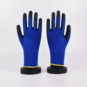 Bulk Order Construção & Uso Doméstico Flexível Nylon PU Luvas De Segurança com Revestimento PU - Product Image 2