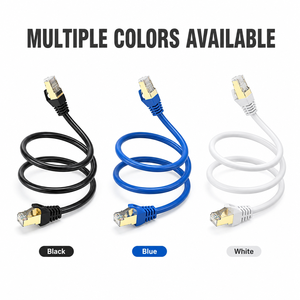 <span class=keywords><strong>สาย</strong></span>แลนแบบกลม S/FTP Cat7 <span class=keywords><strong>ราคา</strong></span>พิเศษ คุณภาพสูง <span class=keywords><strong>สาย</strong></span>แพทช์คอร์ด CCA Cat 7 RJ45 สำหรับ IPTV สมาร์ททีวี เราเตอร์ - Product Image 5