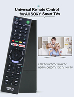 Control Remoto Universal para TV HUAYU RM-L1370 para televisores Sony Bravia LCD LED HD Smart TV, con Botones de Netflix y YouTube