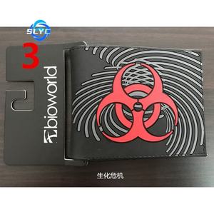 เรซิเดนต์อีวิล อัมเบรลล่า คอร์ป อลิซ กระเป๋าสตางค์แบบสั้น PU สำหรับนักเรียน แบบยูนิเซ็กส์ ขนาดกะทัดรัด ใส่เหรียญได้ อุปกรณ์เสริม - Product Image 6