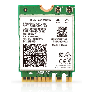 <span class=keywords><strong>Intel</strong></span> Wi-Fi โมดูล6 <span class=keywords><strong>AX200NGW</strong></span> - Product Image 1