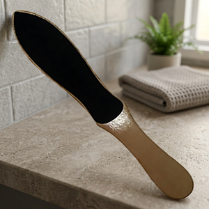ASAP Eco-friendly <b>Light</b> Wood Straight Shape Double-Sided Professional Foot File Callus Dead Skin Remover Foot Care Tool <b>Bath</b> Art - Product Image 3