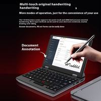 Mini A7 Laptop 7 Inch Hd Touch Screen Laptop Zak Kleine Notebook Computer Pc Draagbare Dunne Mini Laptop Voor Student