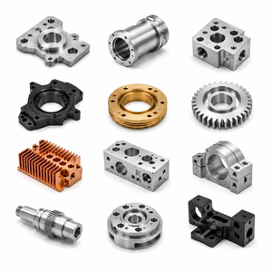 Services de tournage CNC de précision pour composants mécaniques en acier trempé et en laiton - Product Image 1