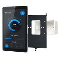 Sunworld YC-SM08P Écran tactile IPS de 8 pouces Tablette WiFi Android 11 Conception de barre de maison intelligente avec module IoT sans fil RJ-45