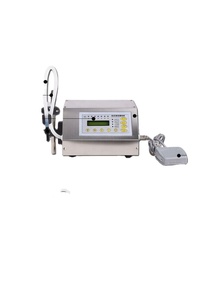 GFK-160 Desktop Semi-automatic Fragrance Liquid Digital Control Liquid Milk, Glue, <b>Juice</b>, Beer, Tea, Shampoo Filling <b>Machines</b> - Product Image 3