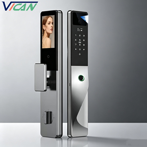 ระบบล็อคประตูอัจฉริยะ OEM พร้อมระบบจดจำใบหน้า วัสดุสแตนเลส รองรับ Wi-Fi บันทึกข้อมูลบนคลาวด์ ระดับความปลอดภัย C  ปลดล็อคประตูเหล็ก  ระบบล็อคเพื่อความปลอดภัยของประตู - Product Image 1