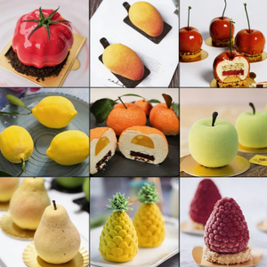 Moule à gâteau en silicone 3D professionnel, écologique, non toxique, résistant à la chaleur, réutilisable, compatible lave-vaisselle, pour la cuisine commerciale - Product Image 5
