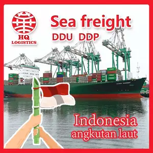 Fcl lcl nach indonesien Internat ionaler China Sea Shipping Agent Tür-zu-Tür-Seefracht-Spediteur Von China nach Indonesien