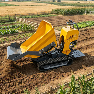Mini-dumpers agricoles portables à chenilles, propulsion autonome, moteur Briggs & Stratton, boîte de vitesses - Product Image 1