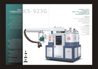 Machine de moulage automatique à double densité PU-PU