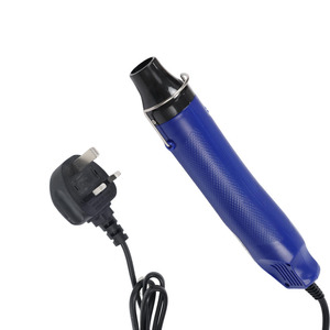 Pistola <span class=keywords><strong>de</strong></span> Aire Caliente JIETIAN Eléctrica <span class=keywords><strong>de</strong></span> 230V con Enchufe Azul para Reino Unido, <span class=keywords><strong>de</strong></span> Acero y Plástico, 300W, Garantía <span class=keywords><strong>de</strong></span> 3 Años, Herramienta <span class=keywords><strong>de</strong></span> Calentamiento Manual y Duradera para Bricolaje y Velas - Product Image 1