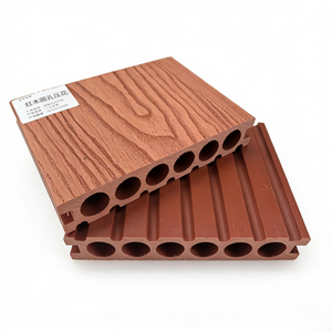 Tarima de Madera Compuesta WPC Ligera y Fácil de Instalar con Función Ignífuga para Decoración de Pisos de Patio de Restaurantes al Aire Libre - Product Image 2