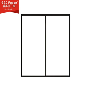 מחיר מפעל fuson מחיר המפעל חדש מרפסת סיטוני זכוכית חיצונית/פנים אלומיניום הזזה דלת הזזה - Product Image 2