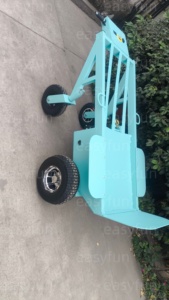 Chariot à outils gonflable de haute qualité certifié CE, chariot électrique de 1000 kg avec treuil pour adultes, pour la <span class=keywords><strong>location</strong></span>, chariot à main électrique - Product Image 4