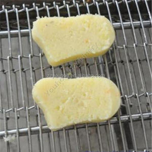 Remplissage automatique machine à pâtés de hamburgers machine à croquettes patate douce boue à gâteau machine - Product Image 4