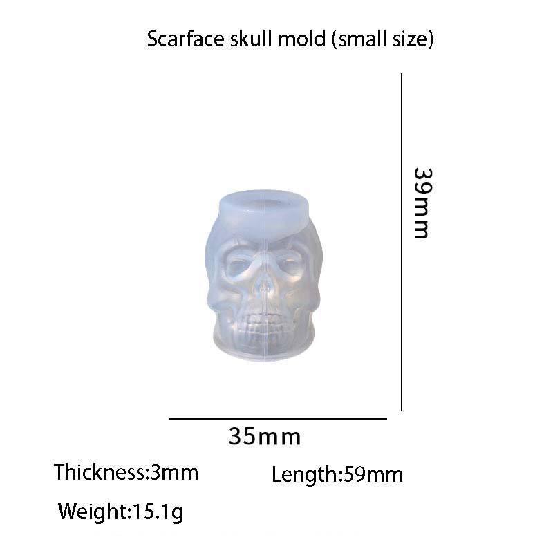 Moule de crâne Scarface (petite taille)