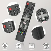 RNSMU5536 para control remoto de TV inteligente RCA con botón NETFLIX RNSMU4336 RNSMU5036 RNSMU5536