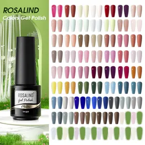 Rosalind wholesale private label nails art semi permanent manicure vegan gel polish oem 7ml fall winter colors uv gel varnish