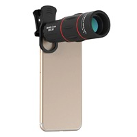 Téléobjectif universel 18x pour smartphones, idéal pour les concerts, le streaming en direct et la photographie
