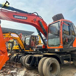 Doosan เครื่องขุด DH150w-7ใช้สำหรับไซต์ก่อสร้างล้อมีประสิทธิภาพและทนทาน - Product Image 6