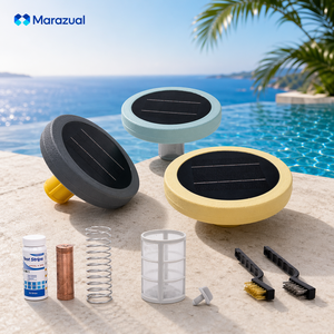 Ioniseur solaire pour <span class=keywords><strong>piscine</strong></span>, purificateur <span class=keywords><strong>d</strong></span>'<span class=keywords><strong>eau</strong></span> en cuivre, réduit le chlore, garde l'<span class=keywords><strong>eau</strong></span> de <span class=keywords><strong>piscine</strong></span> claire et propre - Product Image 2
