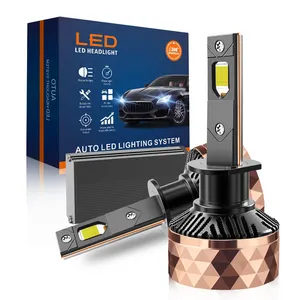 AKE Focos LED H4 Auto Lighting System Universal 100W 6500K natur weiß H7 LED-Scheinwerfer High Power 8400Lm H1 Auto LED-Leuchten
