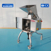 Ligne de production à grande vitesse pour la transformation des pommes et du gingembre, machine professionnelle de déchiquetage pour les usines de transformation des boissons et des aliments