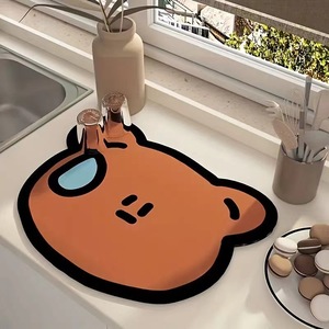 Tapete Absorbente de Cocina con Forma de Animal de Dibujos Animados, para Secar la Encimera, con Material de Fibra de Poliéster - Product Image 3