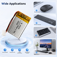 402030 3.7V 200mAh Rechargeable Lithium Polymer LiPo Battery Factory Supply with PCB for Wireless Computer Mouse Keyboard