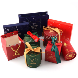 Clear Window Unique Decoration Sweet Candy Gift Christmas Packaging Box For Chocolate Eggs