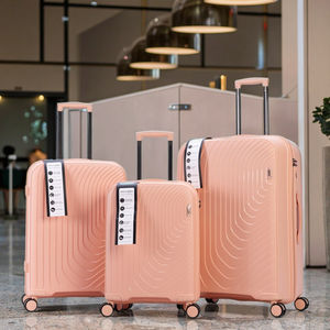 Ensemble de valises à roulettes modernes en PP léger avec logo personnalisé en gros, 3 pièces, 20 pouces, 24 pouces, 28 pouces, ensemble de valises de voyage - Product Image 1