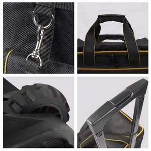 Sac à outils pour électriciens en polyester durable de haute qualité, résistant à l'eau, 1200D, personnalisé en usine, avec roulettes - Product Image 5