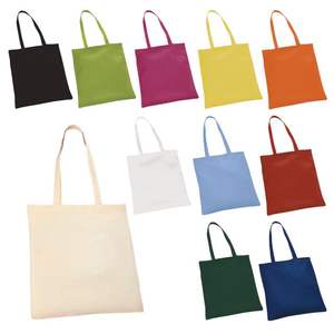 กระเป๋าถือผ้าใบแบบปรับแต่งได้สำหรับทุกเพศกระเป๋าช้อปปิ้งทำจากผ้าฝ้ายสำหรับผู้หญิงมีที่จับเปิดปิดสองอันและของตกแต่งตัวอักษรสินค้า OEM ชิ้น - Product Image 5