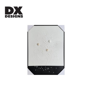 DX Thiết kế trang trí nội thất tay bức tranh 3D kết cấu tường nghệ thuật trừu tượng tay sơn Tranh sơn dầu trên vải - Product Image 3