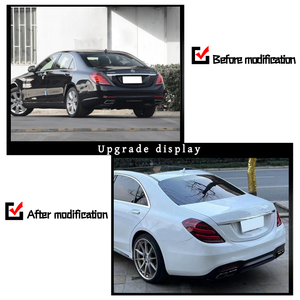 Per <span class=keywords><strong>Mercedes</strong></span>-<span class=keywords><strong>Benz</strong></span> <span class=keywords><strong>S</strong></span>-CLASS W222 paraurti anteriore e posteriore nuova plastica ABS di alta qualità durevole per auto modello <span class=keywords><strong>Benz</strong></span> - Product Image 3