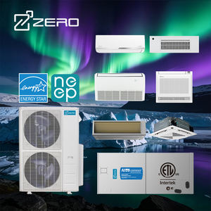 Sistema de Gestión Central Multizona con Inversor Limitador de Corriente WiFi, Bajas Emisiones, Aire Acondicionado Split de Techo Tipo Cassette para el Hogar - Product Image 1