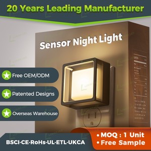 Lohas Hot Cắm Vào Tường Thay Đổi Độ Sáng Đèn Ban Đêm Trắng Ấm Đèn Ngủ Tự Động Cảm Biến Vuông LED Ánh Sáng Ban Đêm Cho Phòng Ngủ Hành Lang - Product Image 2