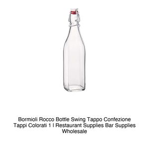 Tapas de Botella Bormioli Rocco, Paquete de Tapas de Colores de 1 l, Suministros para Restaurantes, Suministros para Bares, Venta al por Mayor - Product Image 2