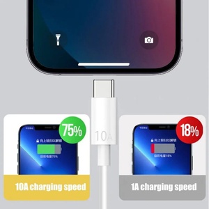Chargeur rapide universel 120W 10A PD double type-C type-C câble de charge super rapide en cuivre pur données à haute vitesse téléphone portable - Product Image 6